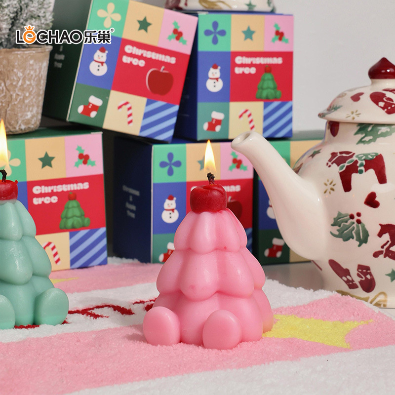 Apple Christmas Tree Scented Candle