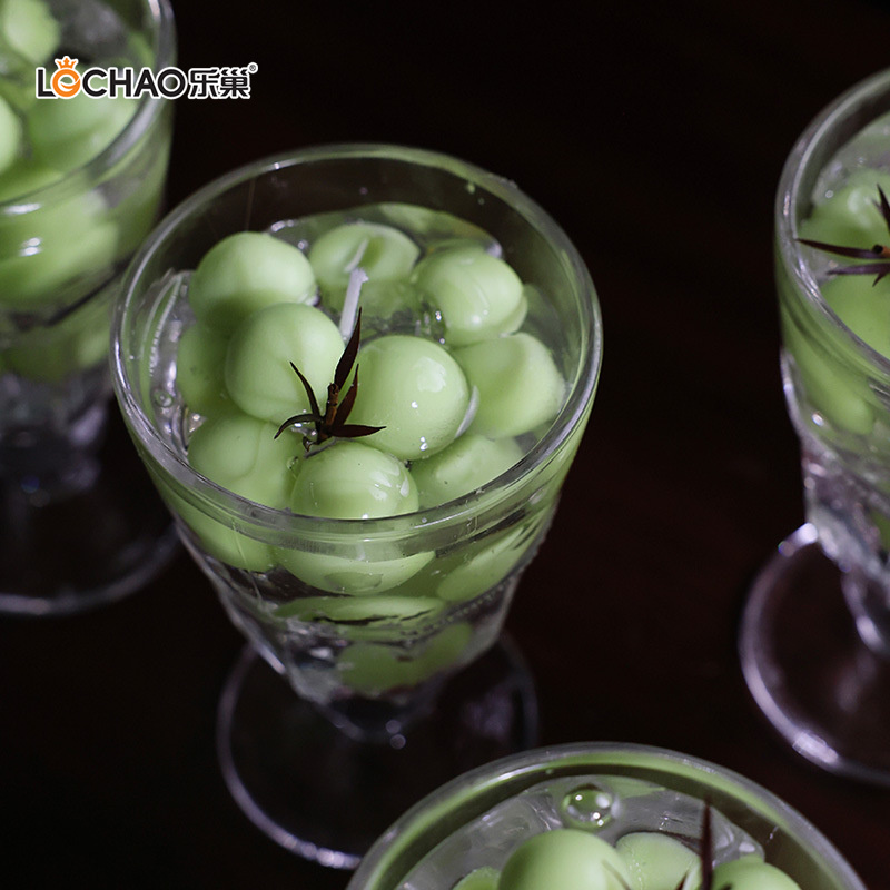 Fruit Grapes Fleshy Green Grapes Handmade Aromatherapy Candle
