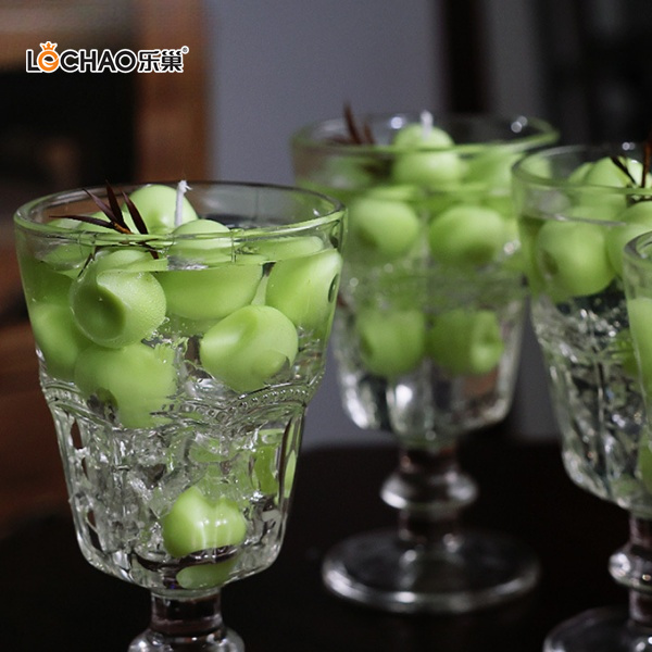 Fruit Grapes Fleshy Green Grapes Handmade Aromatherapy Candle