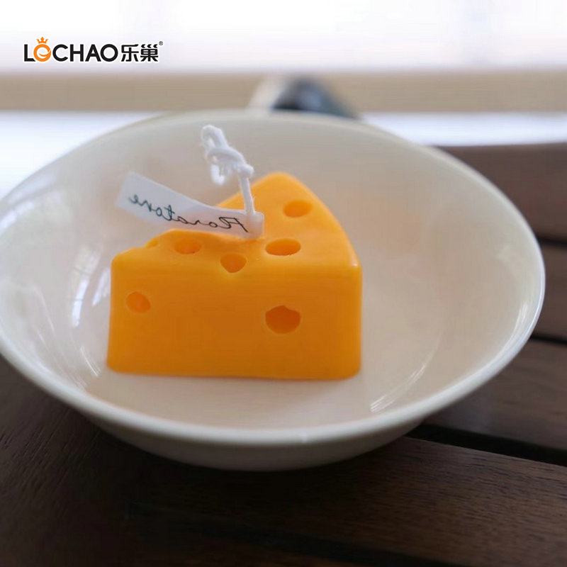 Triangle Food Cheese Aromatherapy Candle