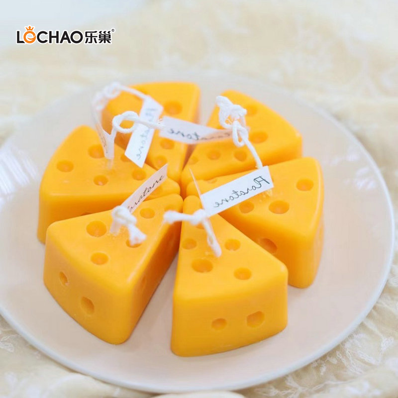 Triangle Food Cheese Aromatherapy Candle