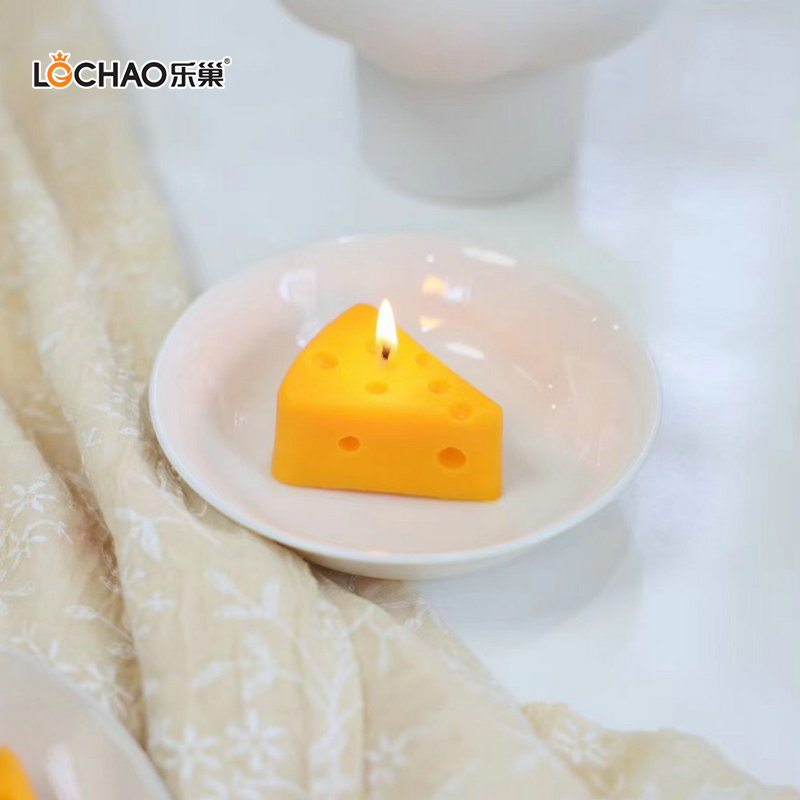 Triangle Food Cheese Aromatherapy Candle