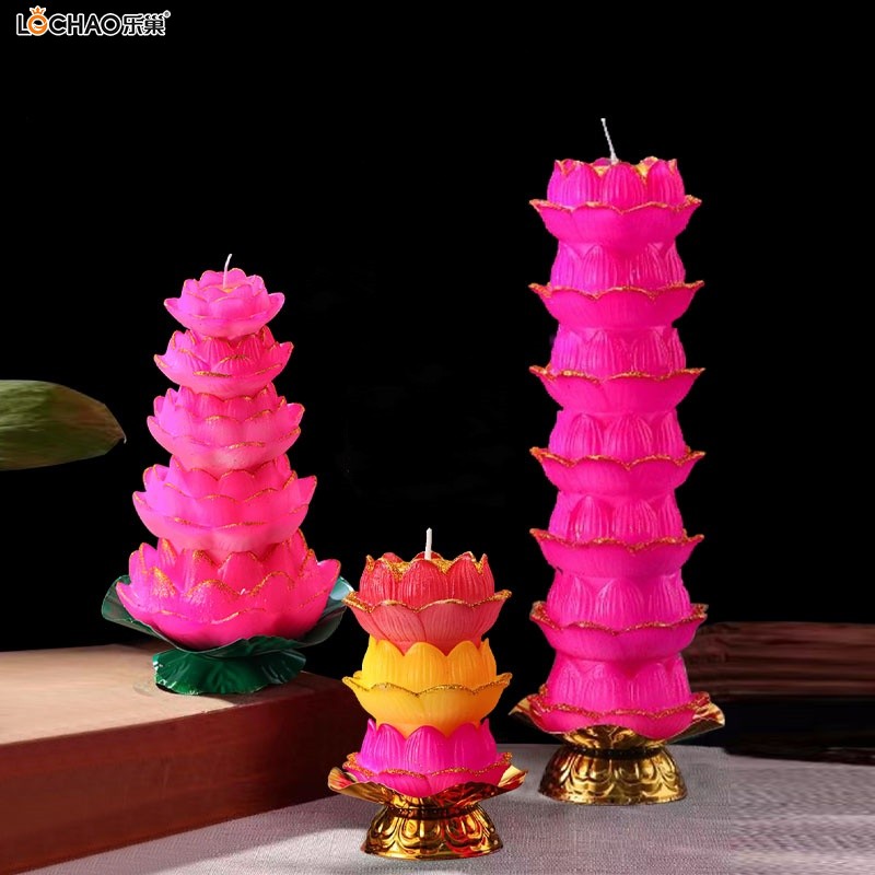 Lotus Tower Candle