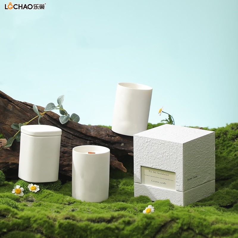 Square Ceramic Aromatherapy Candle