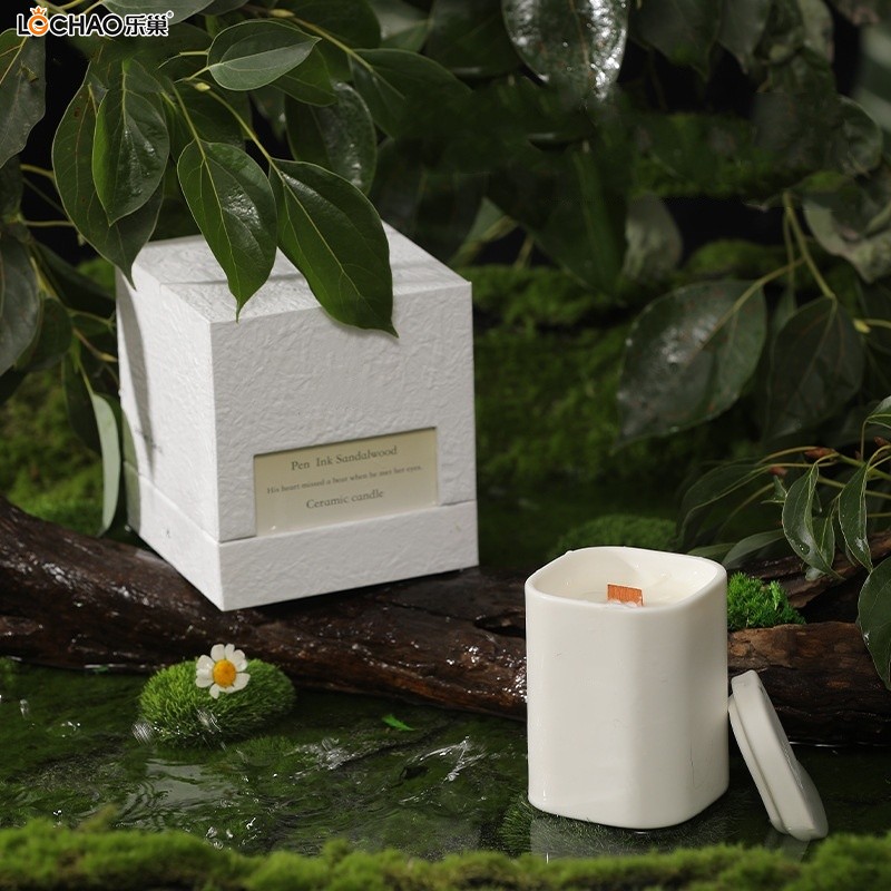 Square Ceramic Aromatherapy Candle