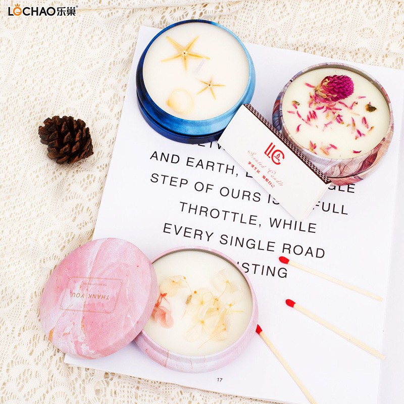 Dried Flower Flat Tin Type