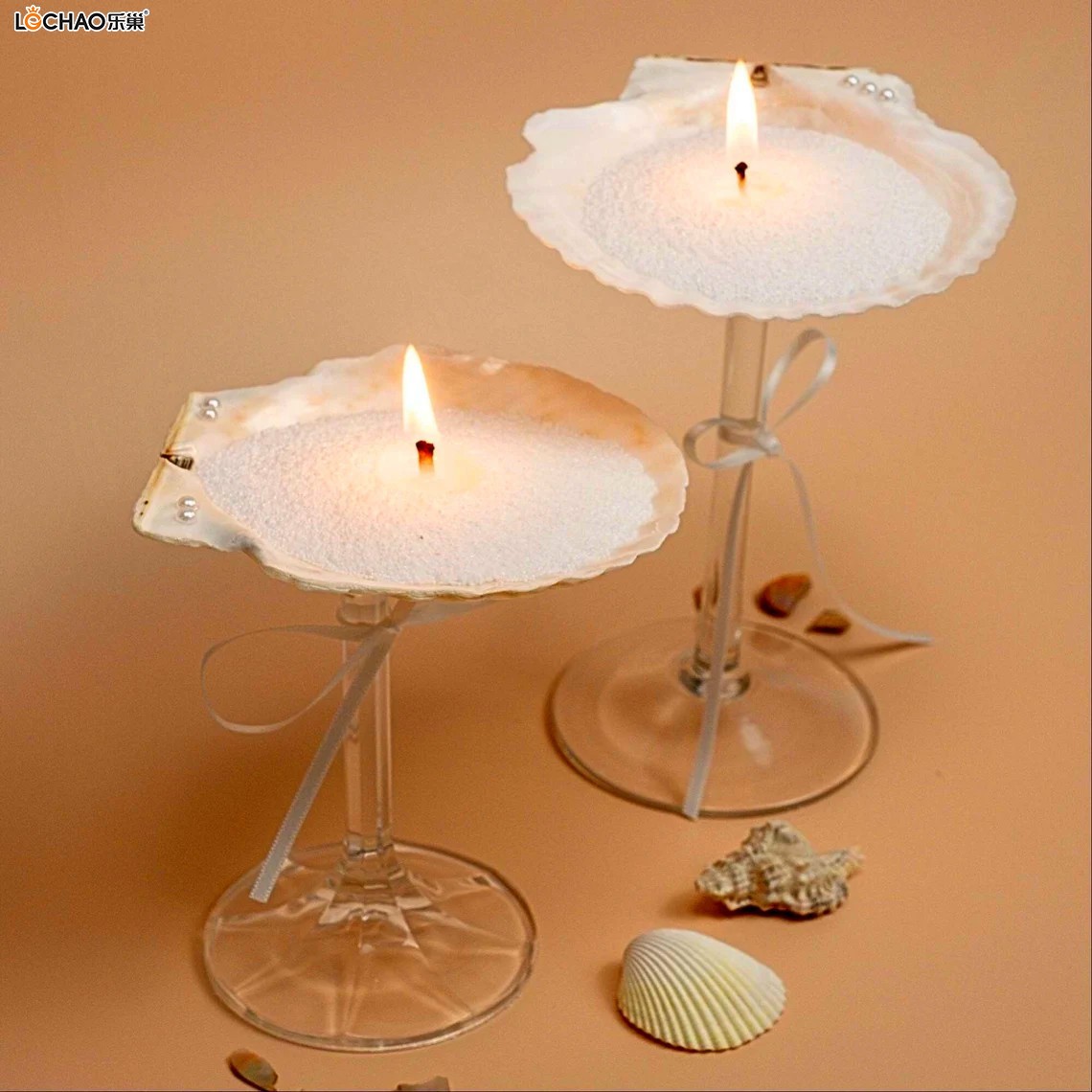 DIY Sand Painting Scented Candle