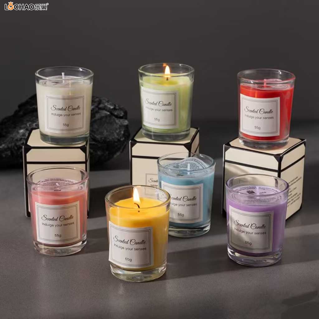 Glass Jar Scented Candle