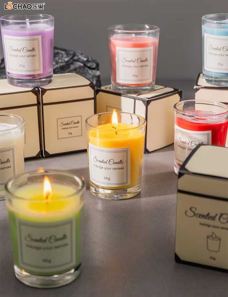 Glass Jar Scented Candle