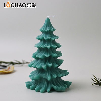 Christmas tree scented candle