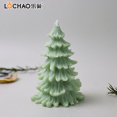 Christmas tree scented candle