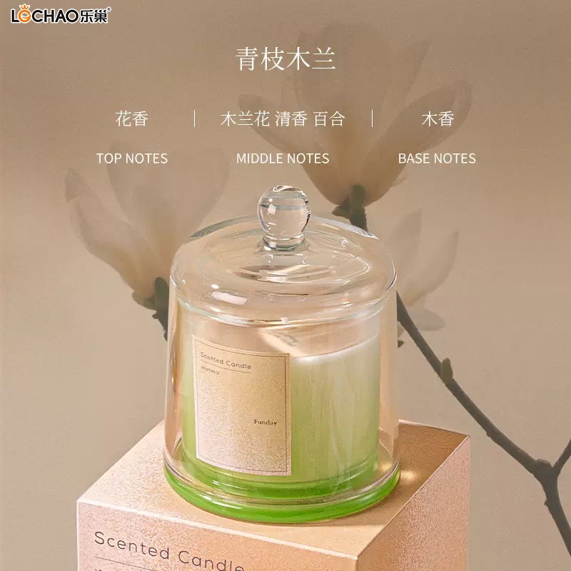 Will scented candles produce harmful substances when they burn?