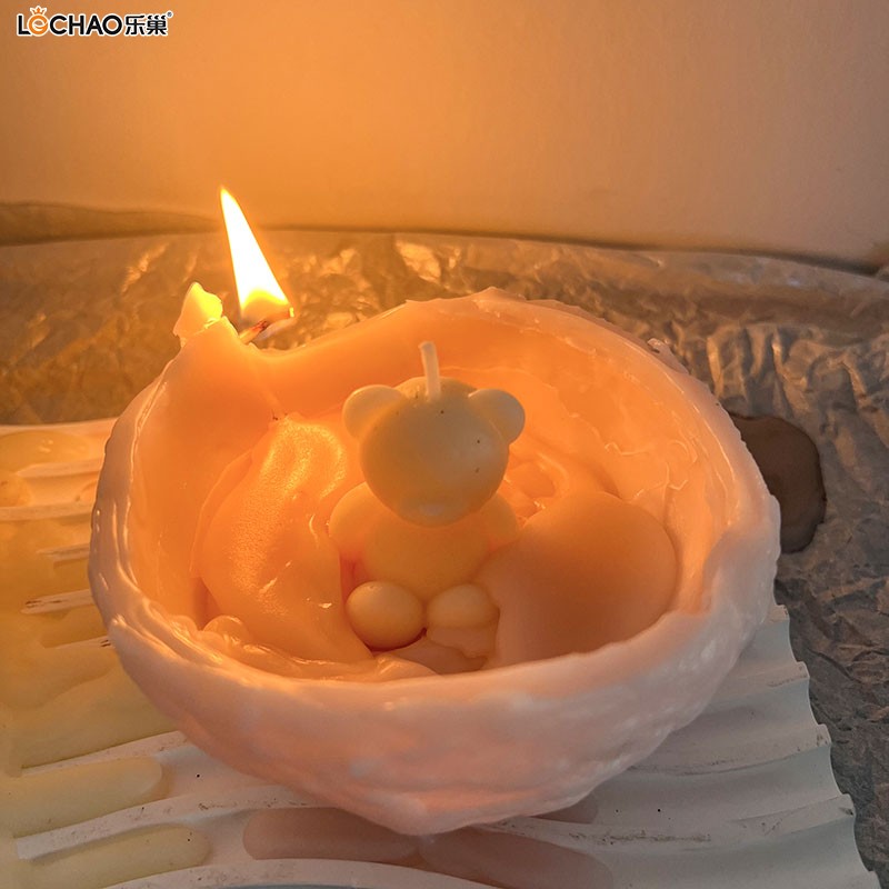 Spiral Burning Scented Candle