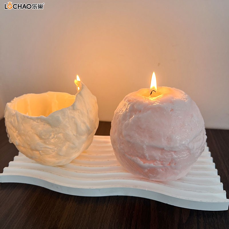 What are the advantages of hollow spherical spiral scented candles?