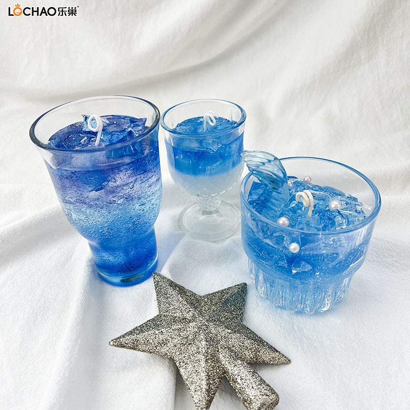 Jelly cup scented candles suitable for hot environments