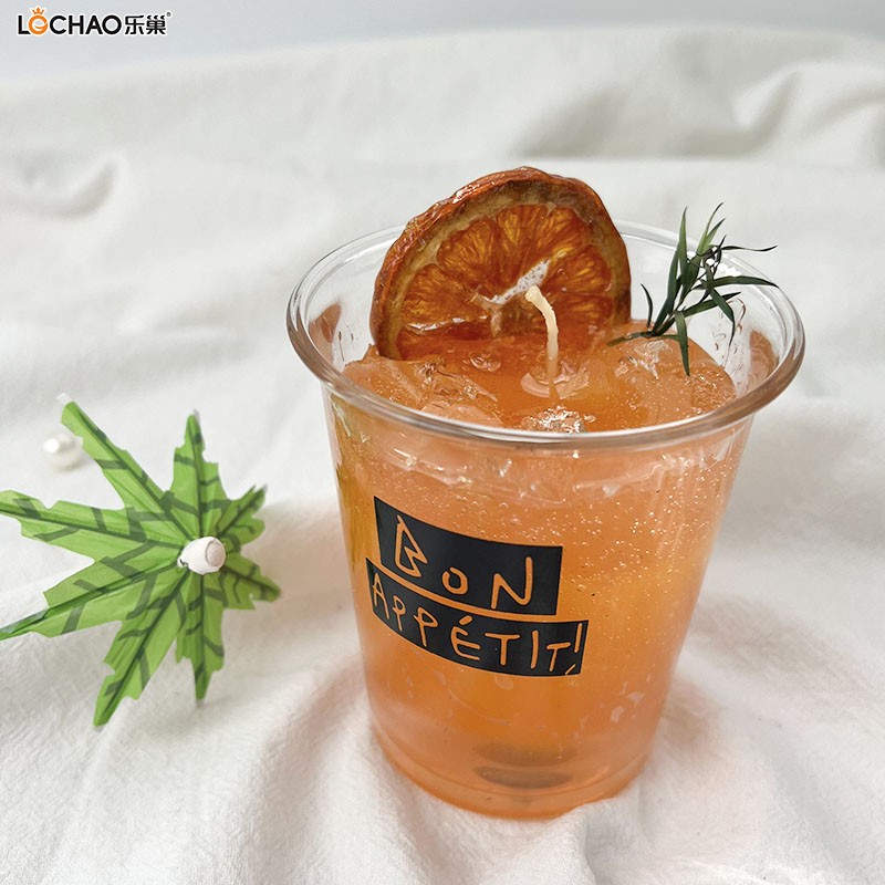 Jelly Wax Drink Cup Scented Candle