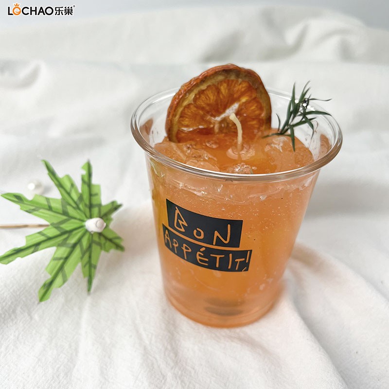 Jelly Wax Drink Cup Scented Candle