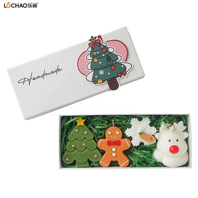 Christmas style scented candles