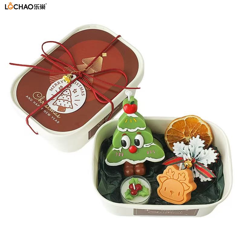 Christmas style scented candles