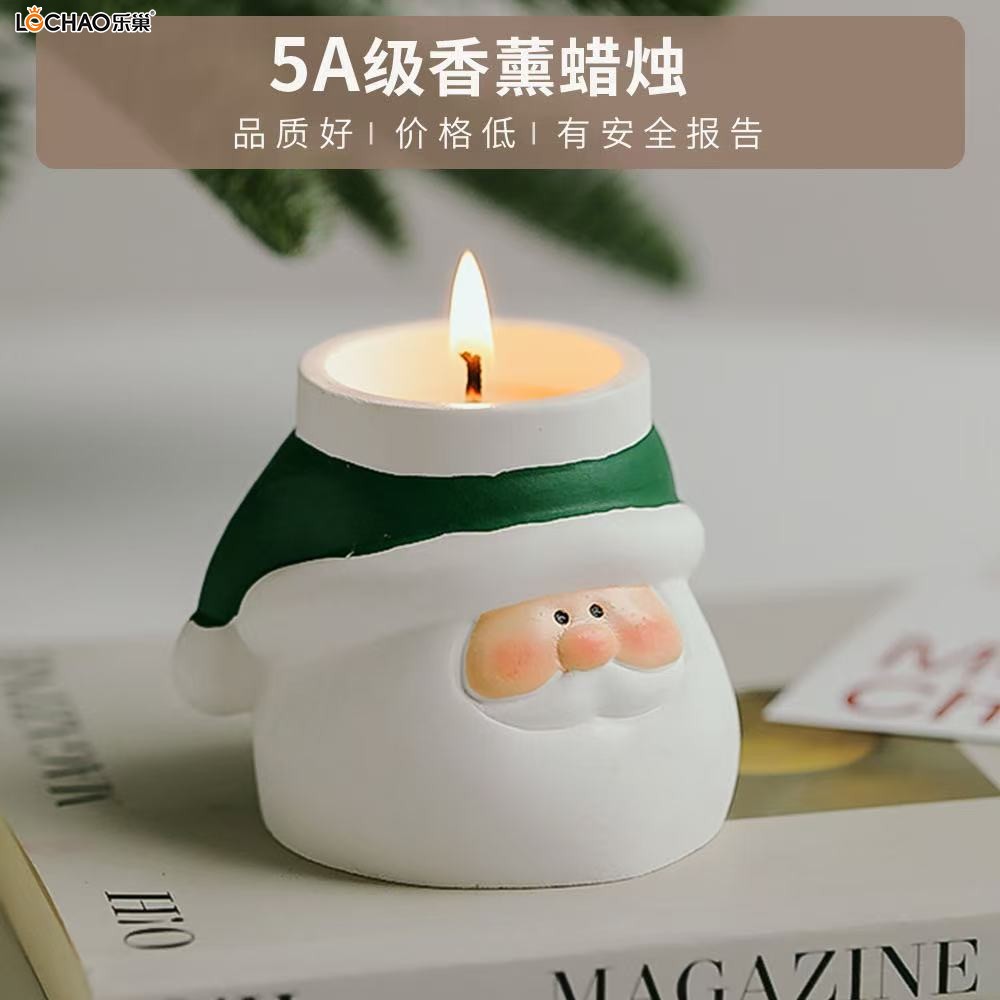 Santa Claus Scented Candle Cup