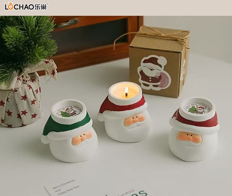 Santa Claus Scented Candle Cup