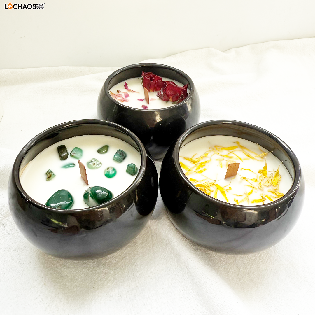 Can the wax from a scented candle be reused after it has melted?