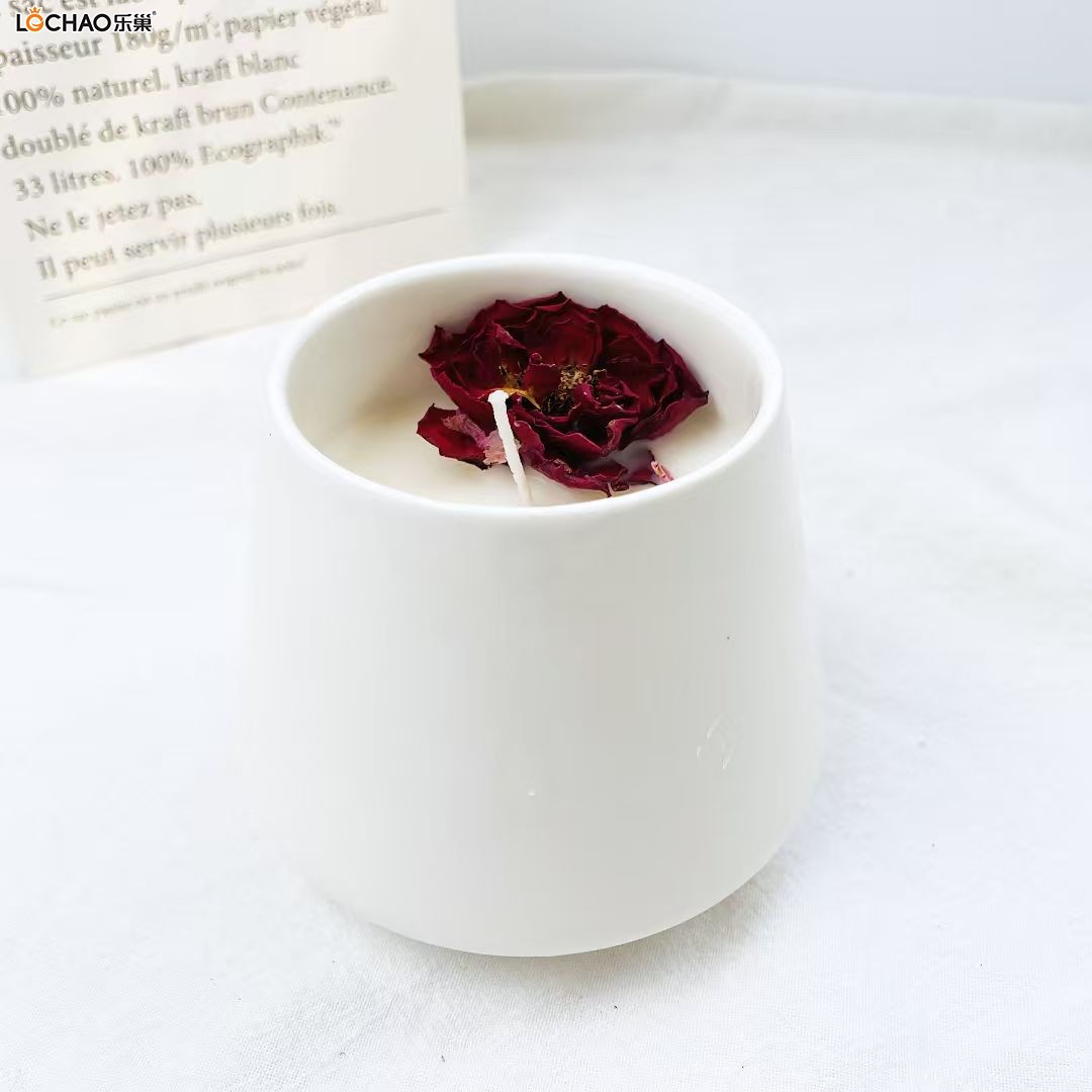 Ceramic Large-bellied Cup Scented Candle