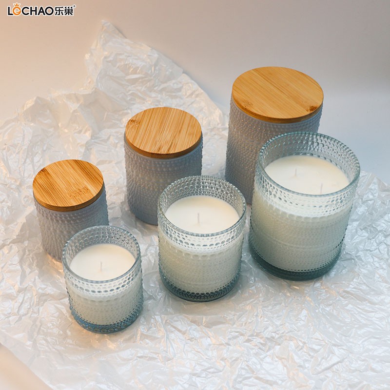 Why does the scented candle smell faint when it's not lit, but become stronger after it's 