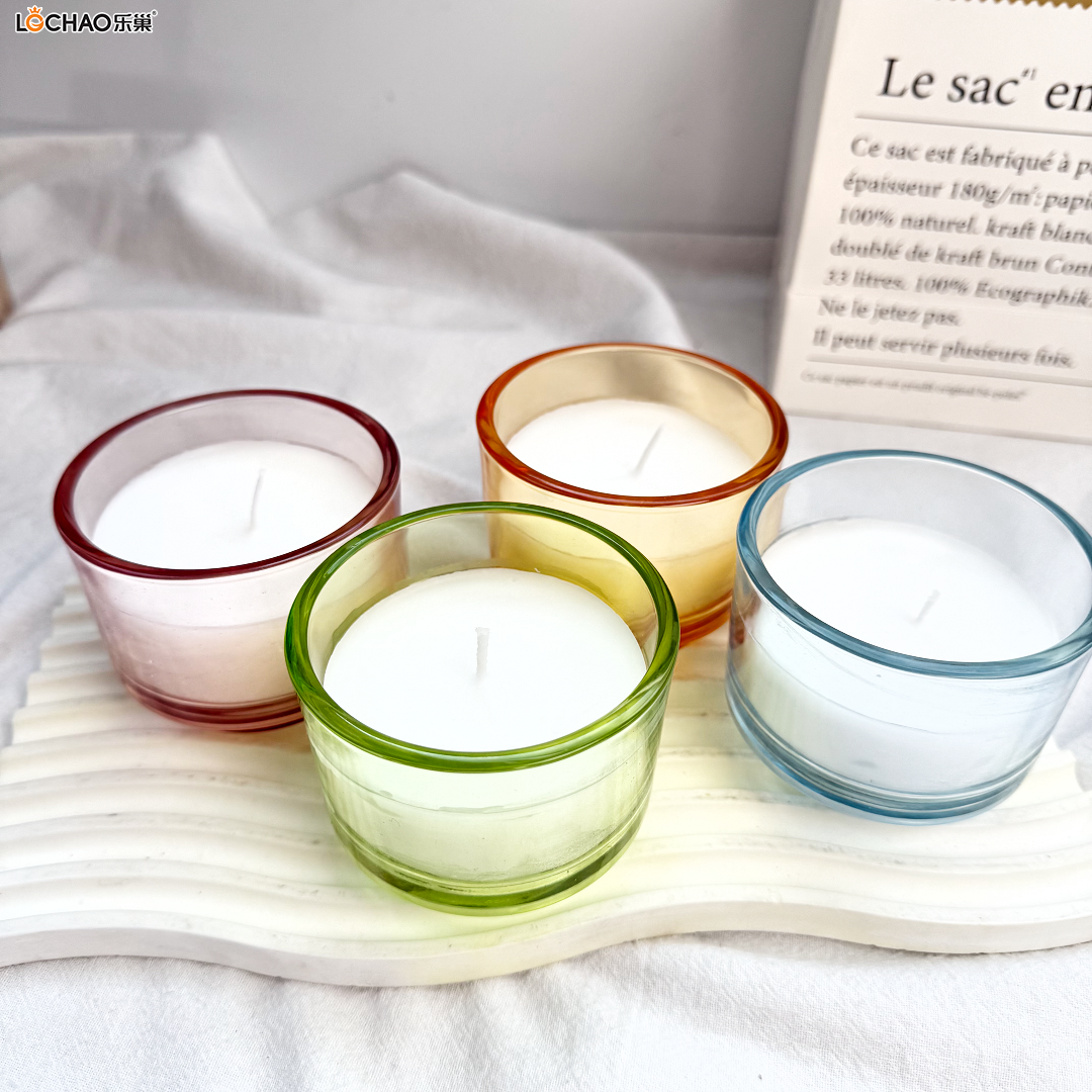 Round Glass Scented Candle